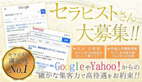 VenusSpa東京 品川・銀座店〜ヴィーナススパ 求人画像